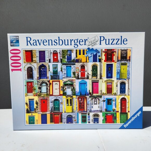 Doors of the World Ravensburger 1000 Piece Jigsaw Puzzle FAST SHIPPING! I ship t - Picture 3 of 14